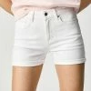 Pepe Jeans MARY SHORT - Short En Jean - White