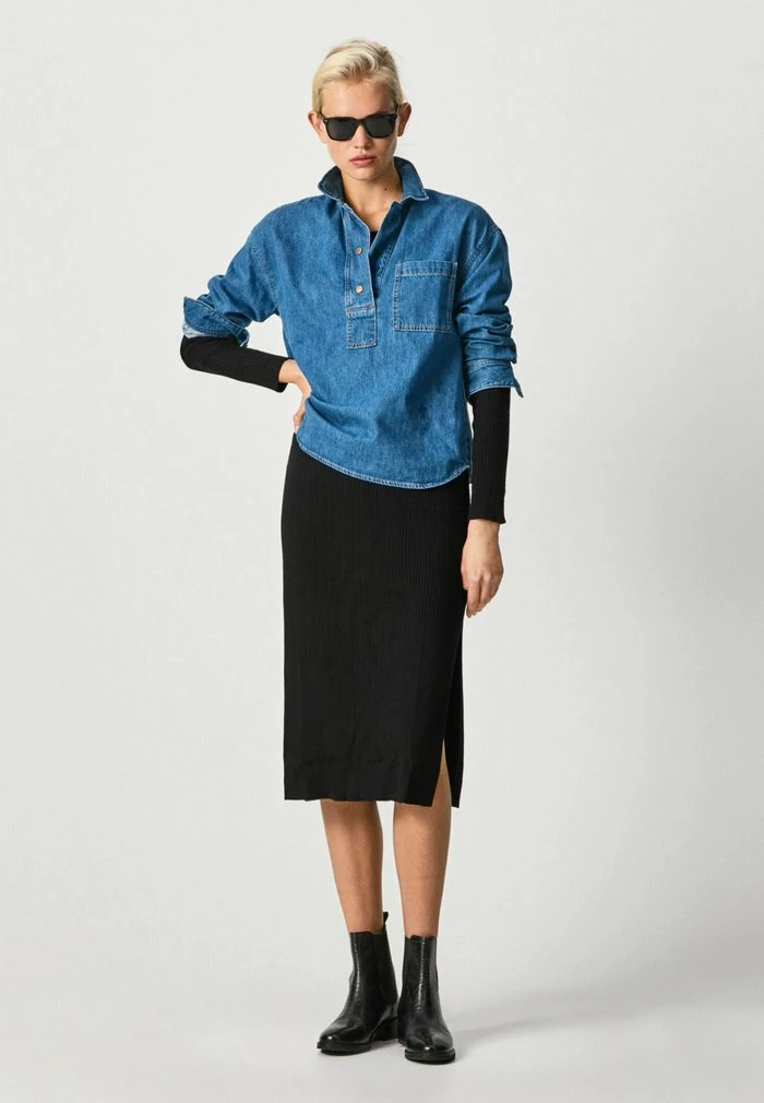 Pepe Jeans RILEY - Blouse - Denim 2 Pepe Jeans RILEY - Blouse - Denim – Image 2