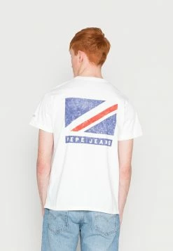 Pepe Jeans ACKLEY - T-shirt Imprimé - White