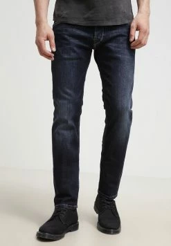 Pepe Jeans SPIKE WISER WASH - Jean Droit - Dark-blue Denim